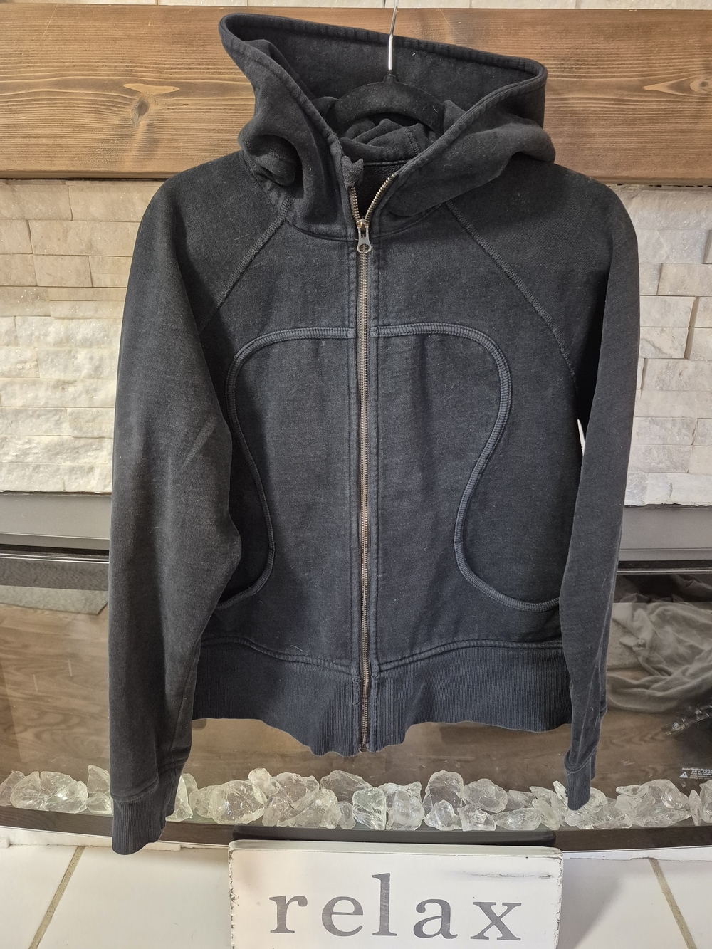 Womens Size 12 Black Lululemon Sweater